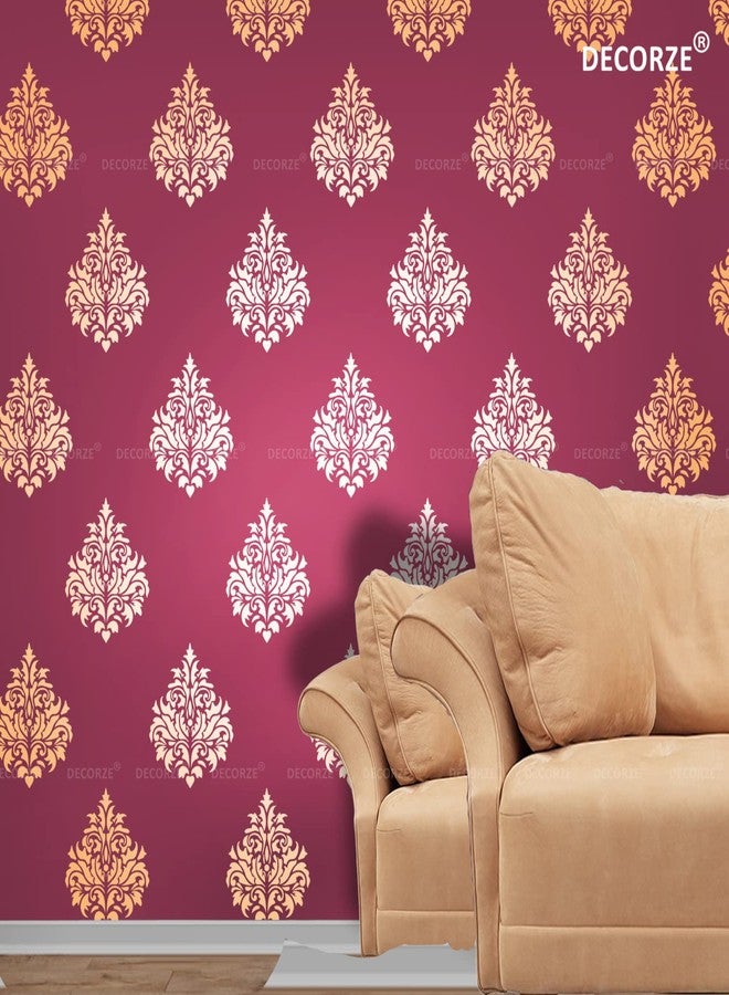 DECORZE Pattern Paiting Stencil - Image 3